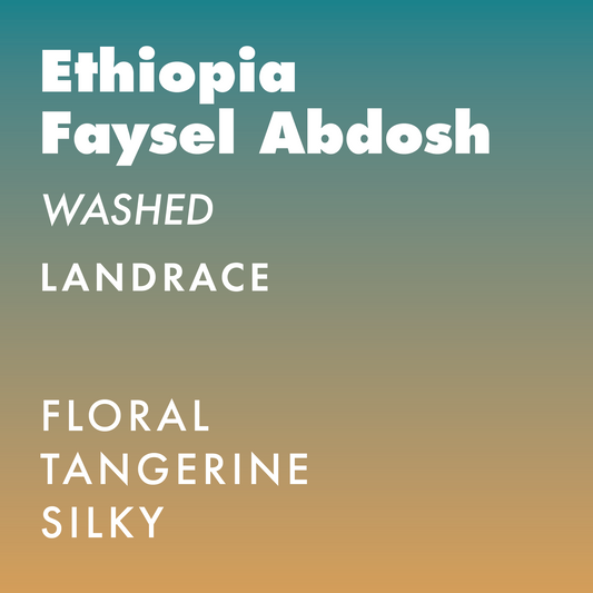 Ethiopia Faysel Abdosh "Signature"